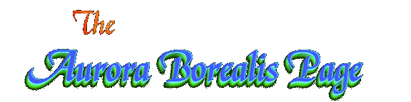 Aurora Borealis Page banner